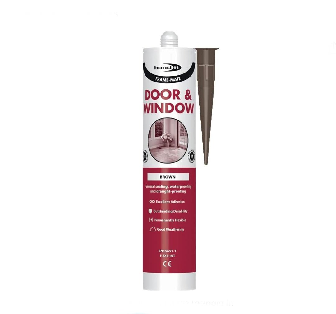 BOND - IT EXTERIOR ACRYLIC DOOR & FRAME SEALANT BROWN - 310ML - Transtools Online