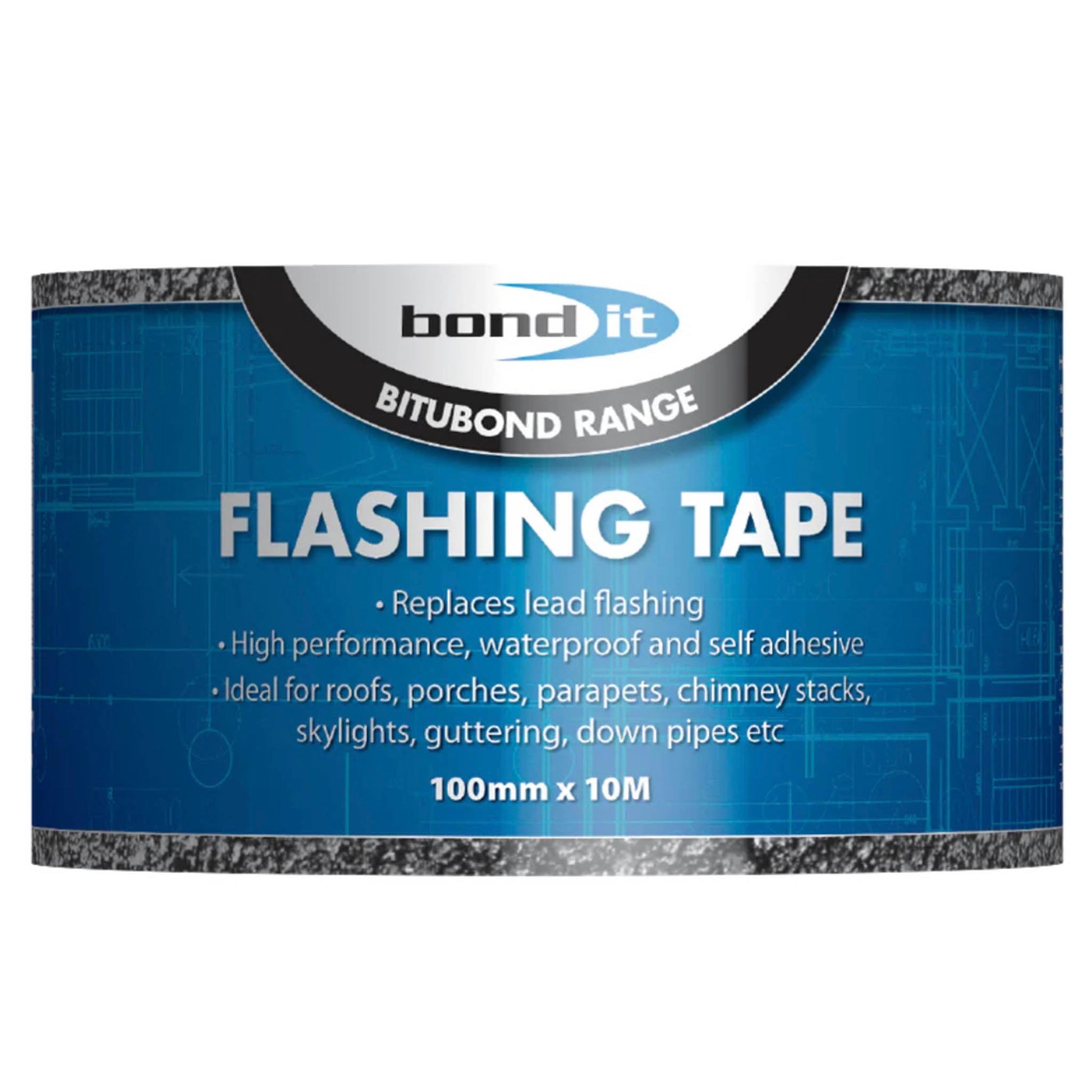 BOND - IT FLASH BAND TAPE - 100MM X 10 METRE - Transtools Online