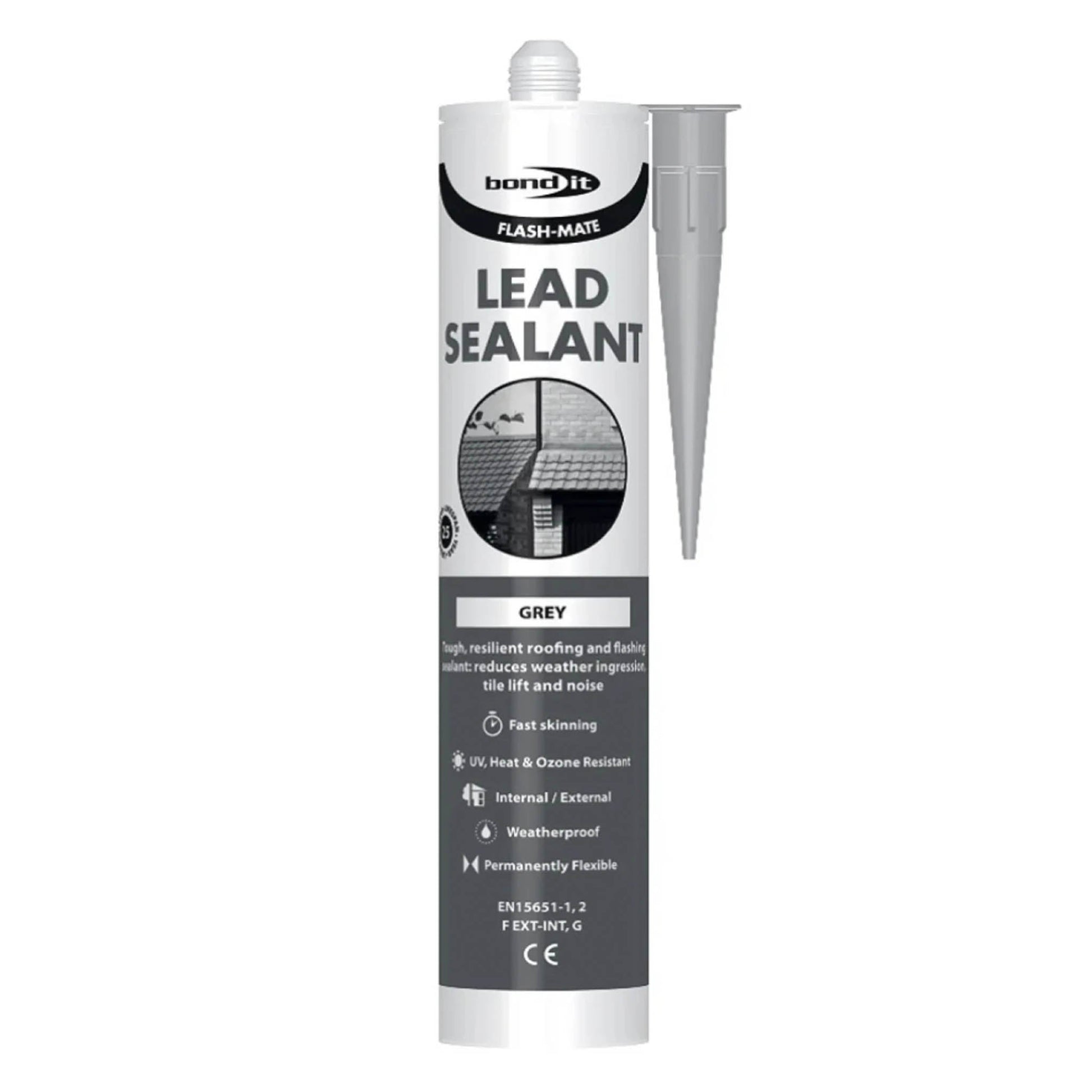 Bond-It Lead Sheet Silicone Sealant Grey 310ml