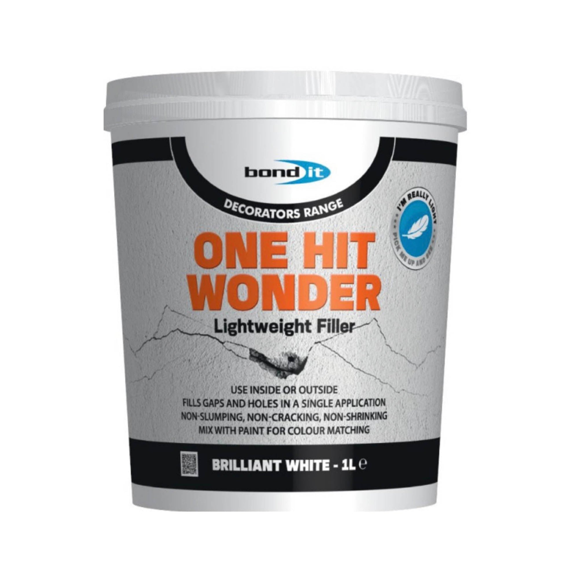 Bond - It Light Weight Filler One Hit - 1 Litre - Transtools Online