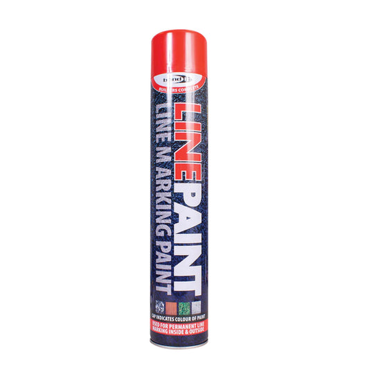 Bond - It Line Marking Permanent Spray Paint Red 750ml - Transtools Online