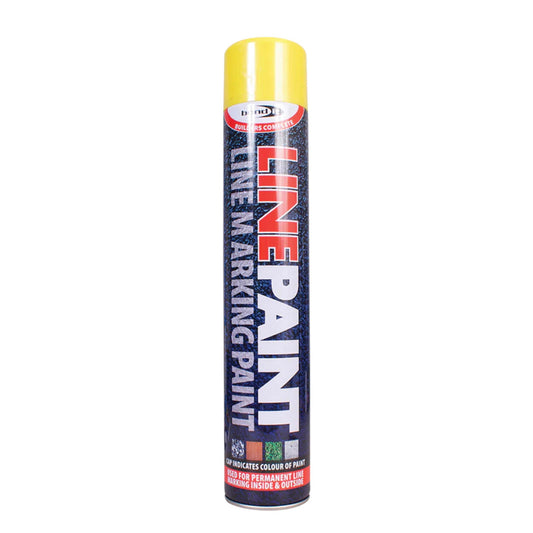 Bond - It Line Marking Permanent Spray Paint Yellow 750ml - Transtools Online