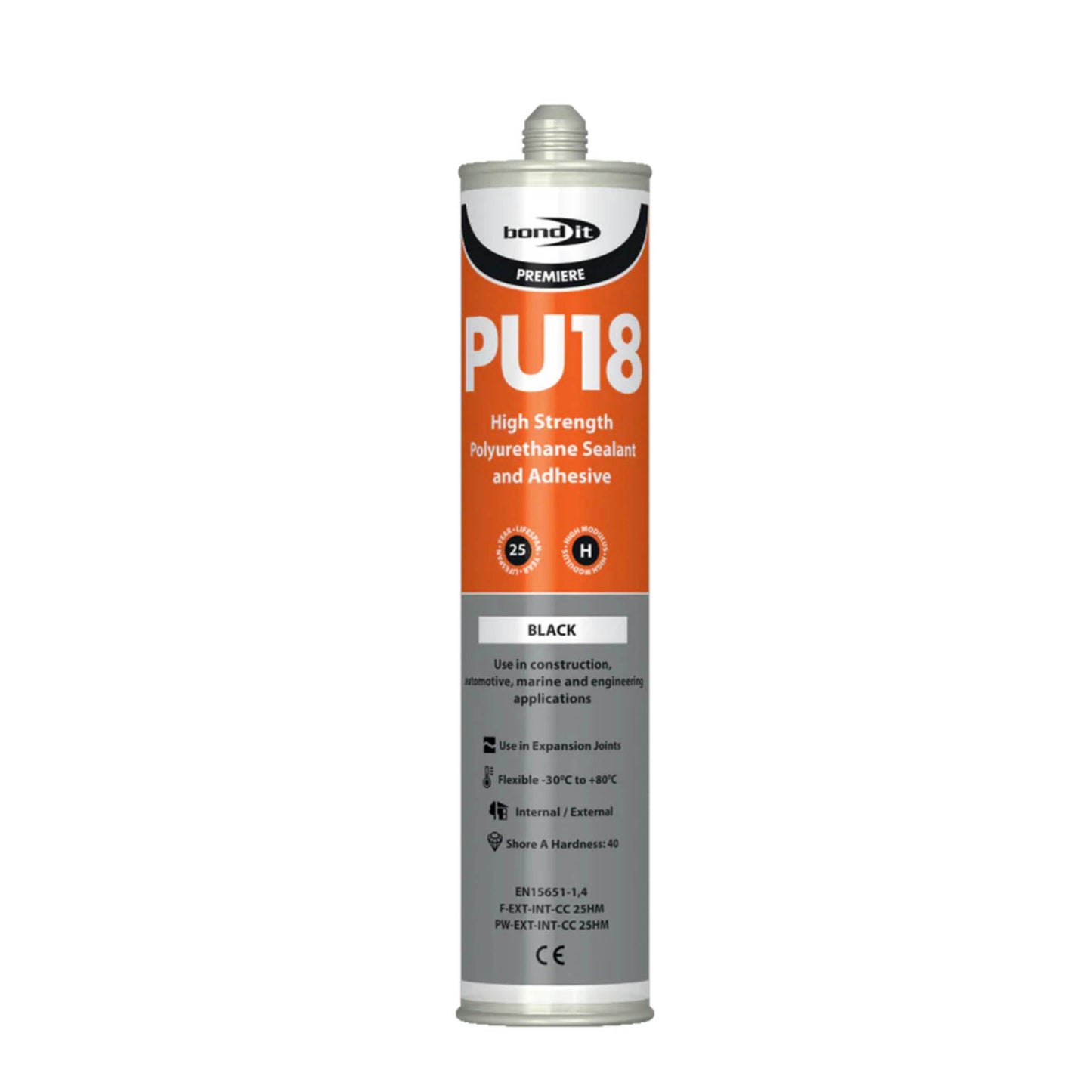 Bond - It Polyurethane Sealant and Adhesive Black 310ml - Transtools Online