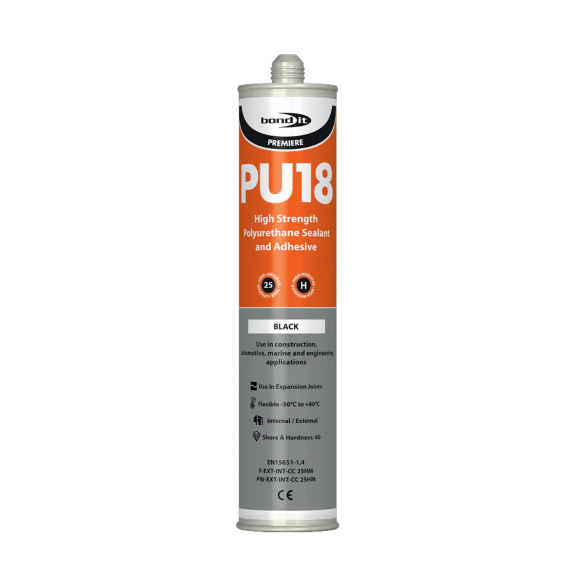 Bond - It Polyurethane Sealant and Adhesive Black 310ml - Transtools Online