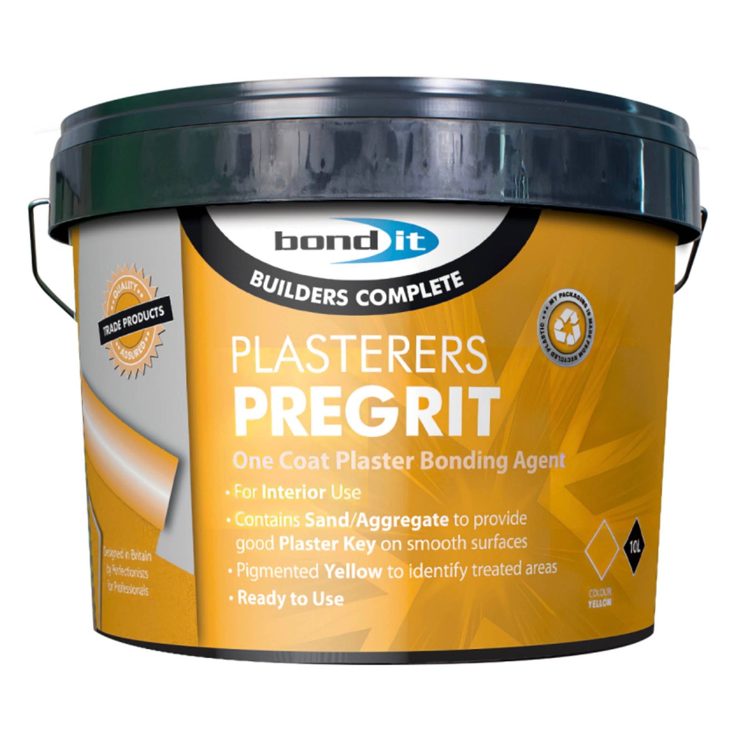 Bond - it Pregrit Plasterers Grit Coat 10 Litre - Transtools Online