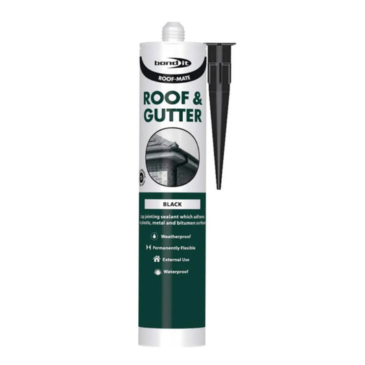 BOND - IT ROOF & GUTTER SEALANT BLACK - 310ML - Transtools Online