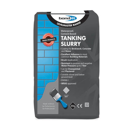 Bond - It Tanking Slurry Grey With Tub - 20kg - Transtools Online