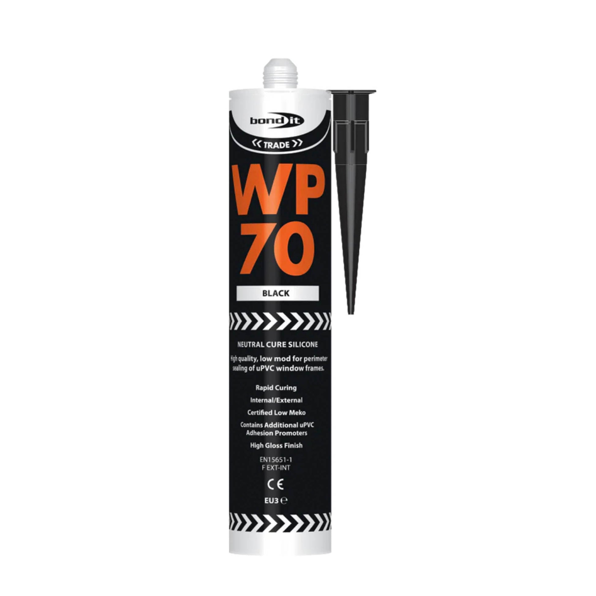 BOND - IT WP70 LMN SILICONE SEALANT - BLACK - Transtools Online