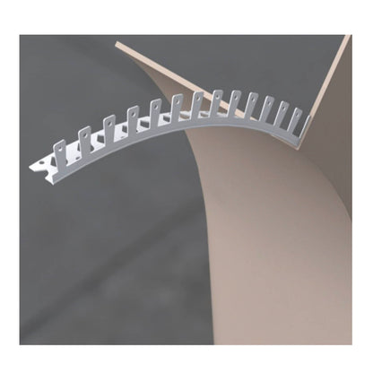 BPC Plastic Arch Plastering Bead - 2.5 Metre - Transtools Online