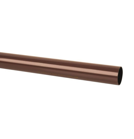 BROWN ROUND DOWNPIPE - 5.5 METRE - Transtools Online