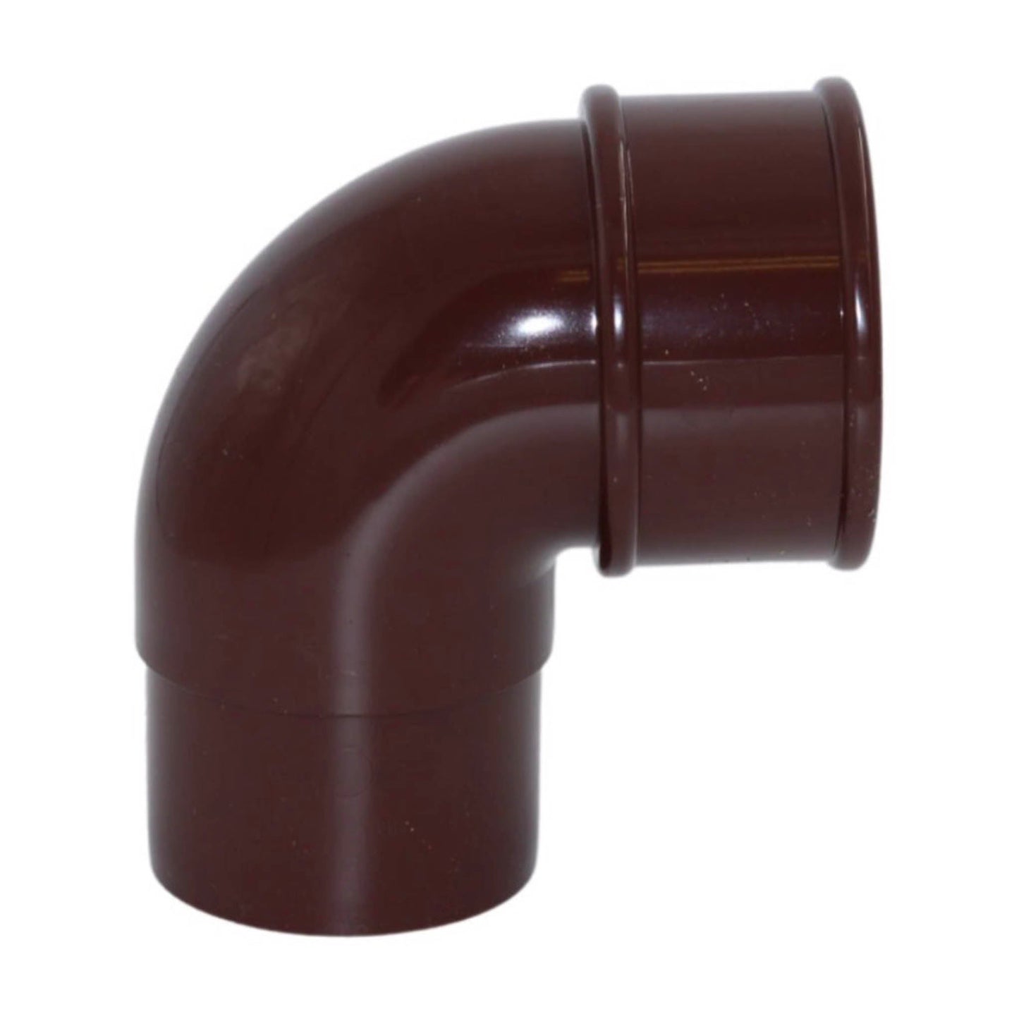 Brown Round Downpipe 92.5 Degree Bend - Transtools Online