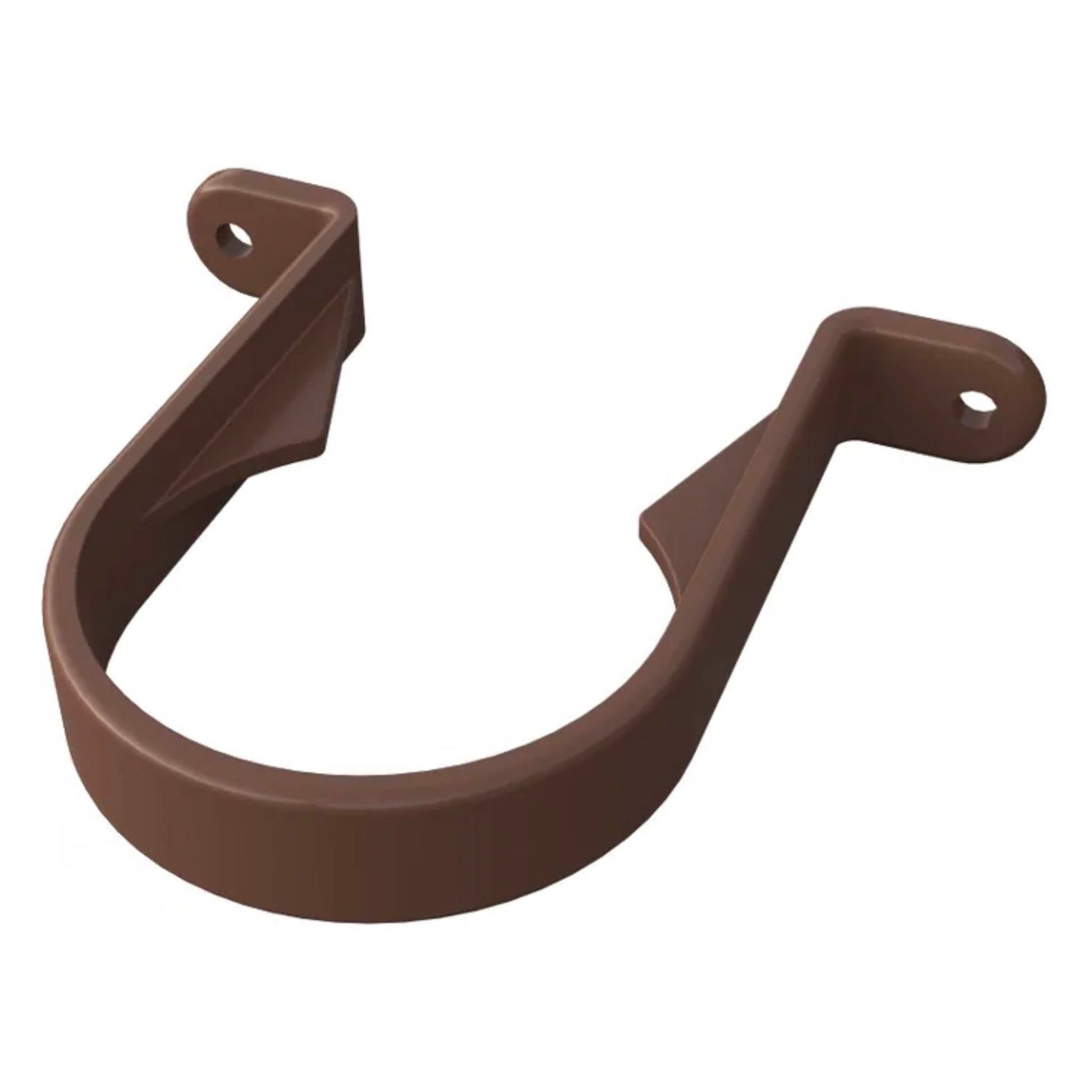 Brown Round Downpipe Bracket Clip - Transtools Online