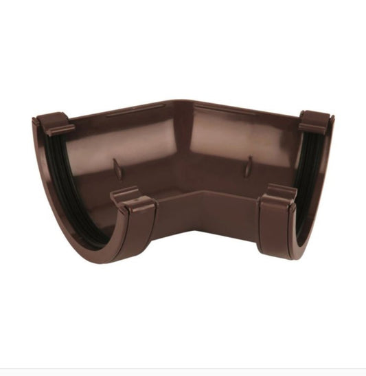 BROWN ROUND GUTTER 135 DEGREE BEND - Transtools Online