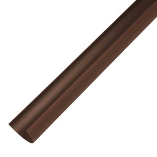 Brown Round Gutter 4 Metre - Transtools Online
