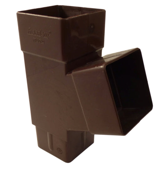 BROWN SQUARE DOWNPIPE 112.5 DEGREE BRANCH - Transtools Online