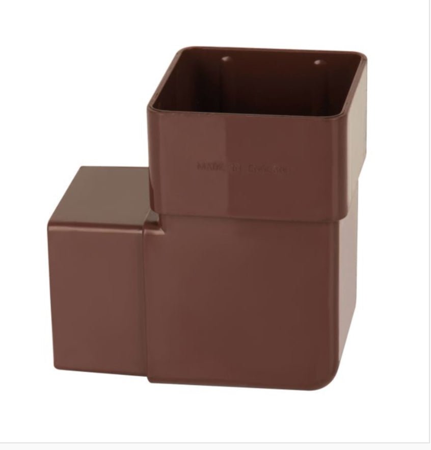 BROWN SQUARE DOWNPIPE 92 DEGREE OFFSET BEND - Transtools Online