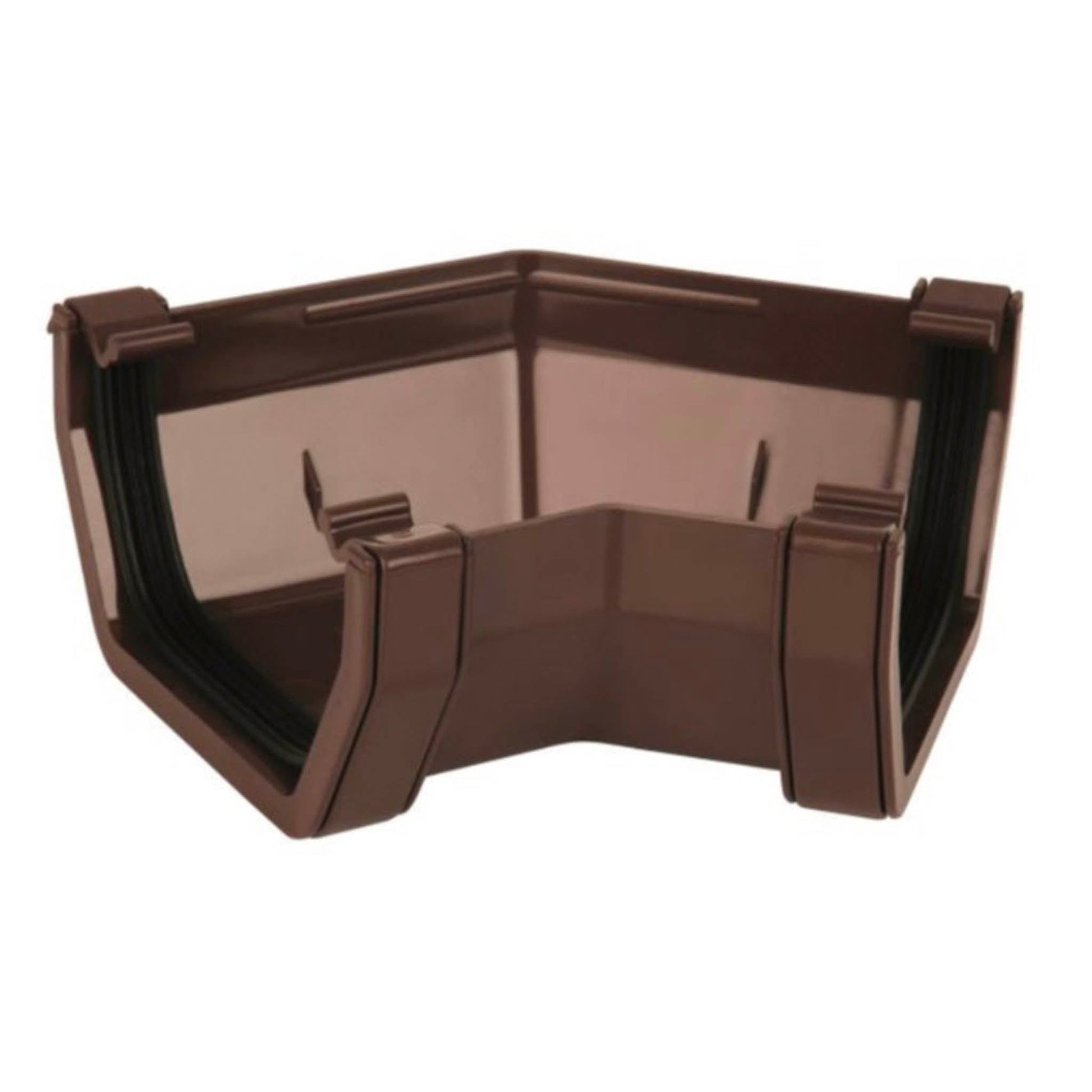 Brown Square Gutter 135 Degree Bend