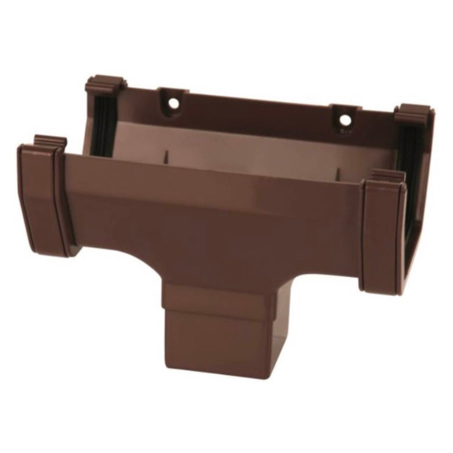 Brown Square Gutter Running Outlet - Transtools Online