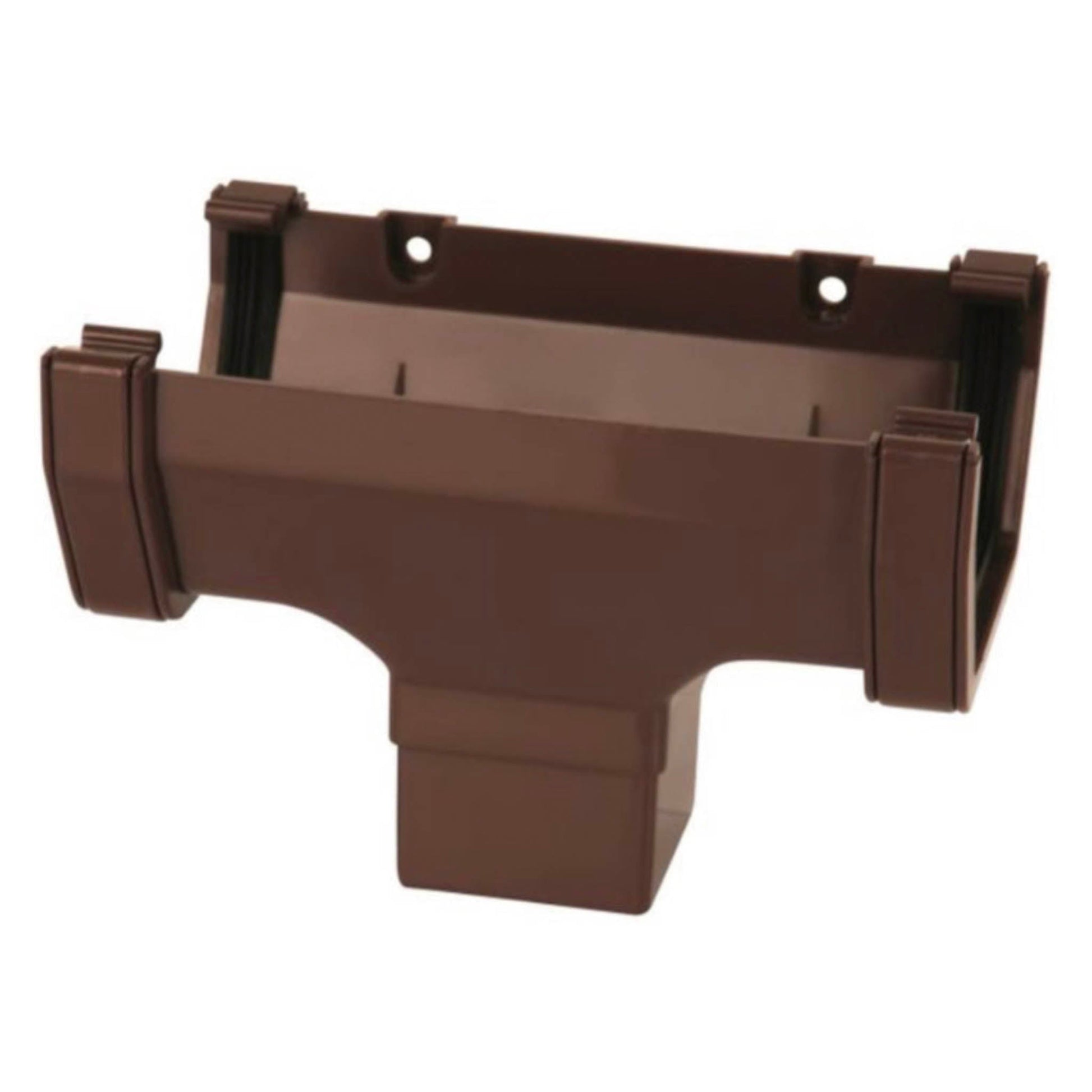 Brown Square Gutter Running Outlet - Transtools Online