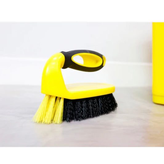 Bulldozer Scrubbing Brush Iron Shaped