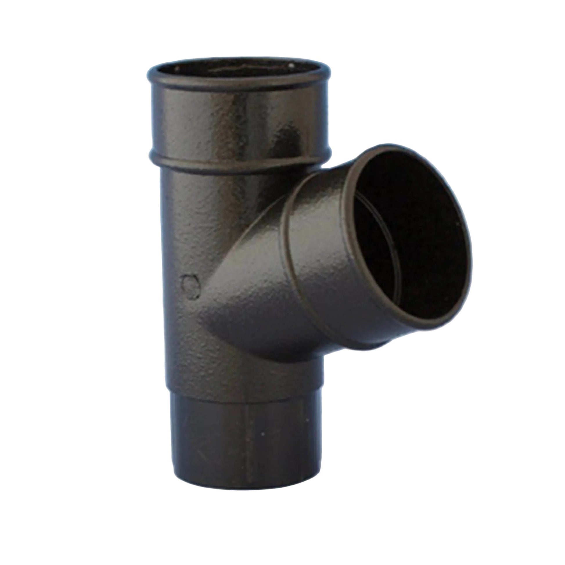 Cast Iron Effect Downpipe Round 112 Degree Branch
