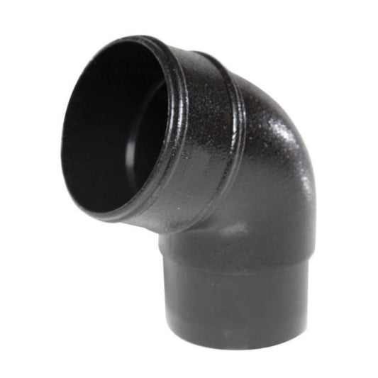 Cast Iron Effect Downpipe Round 112 Degree Offset Bend - Transtools Online