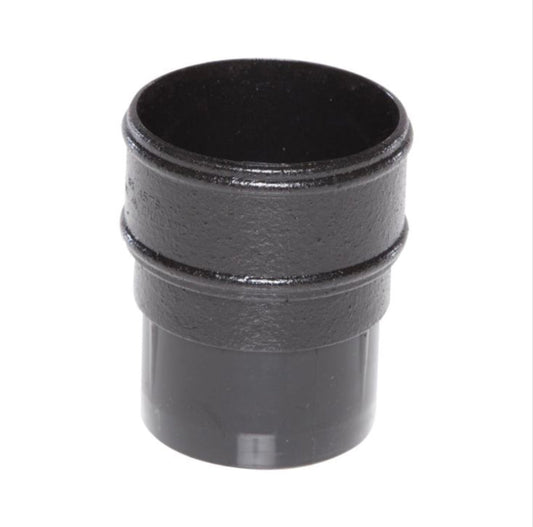 CAST IRON EFFECT DOWNPIPE ROUND SOCKET - Transtools Online