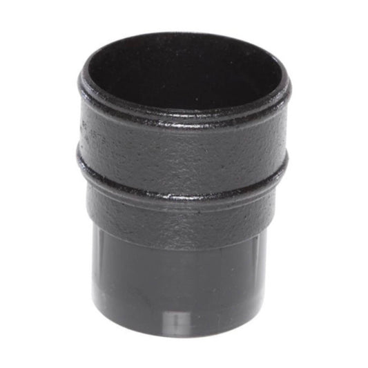 Cast Iron Effect Downpipe Round Socket - Transtools Online
