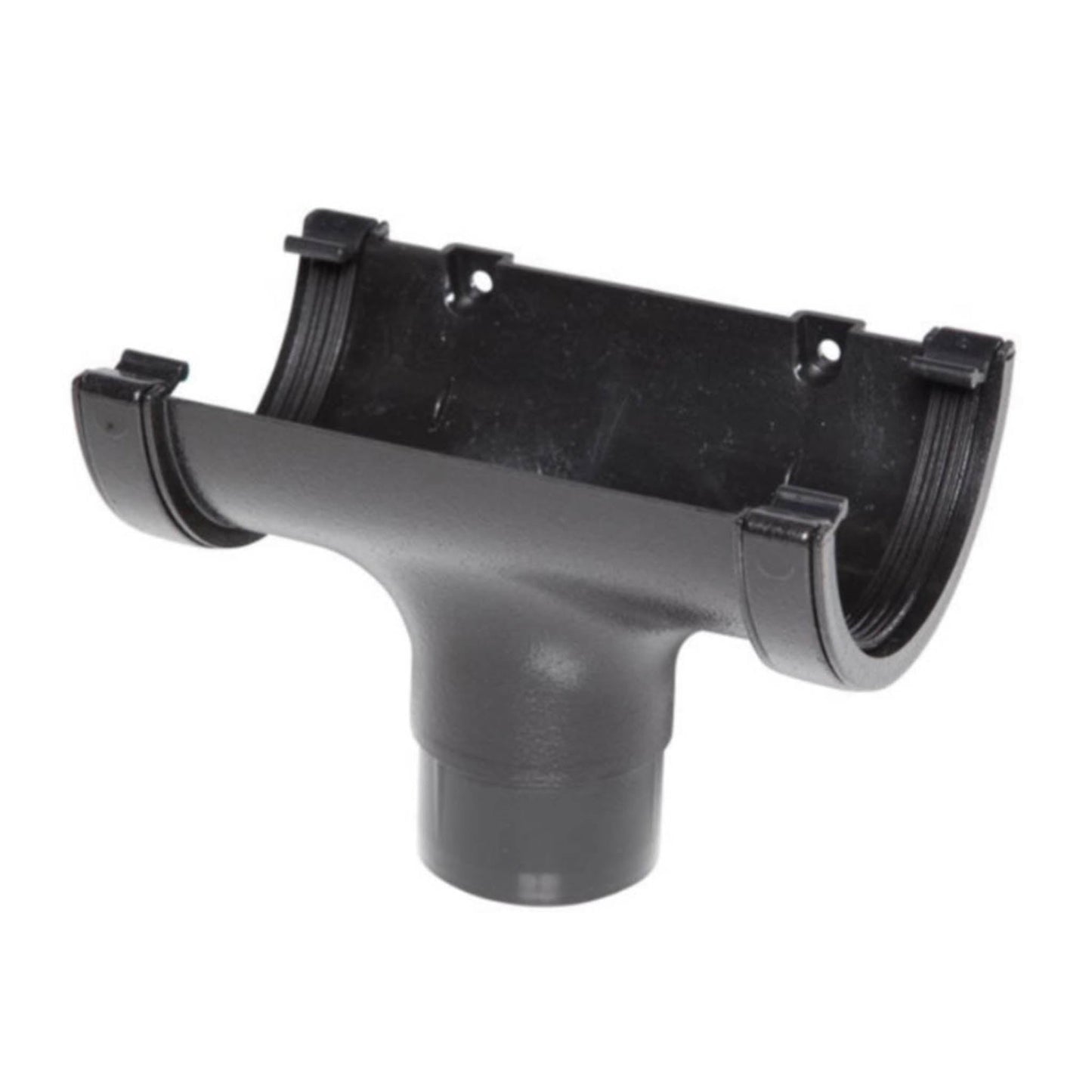 Cast Iron Effect Gutter Round Running Outlet