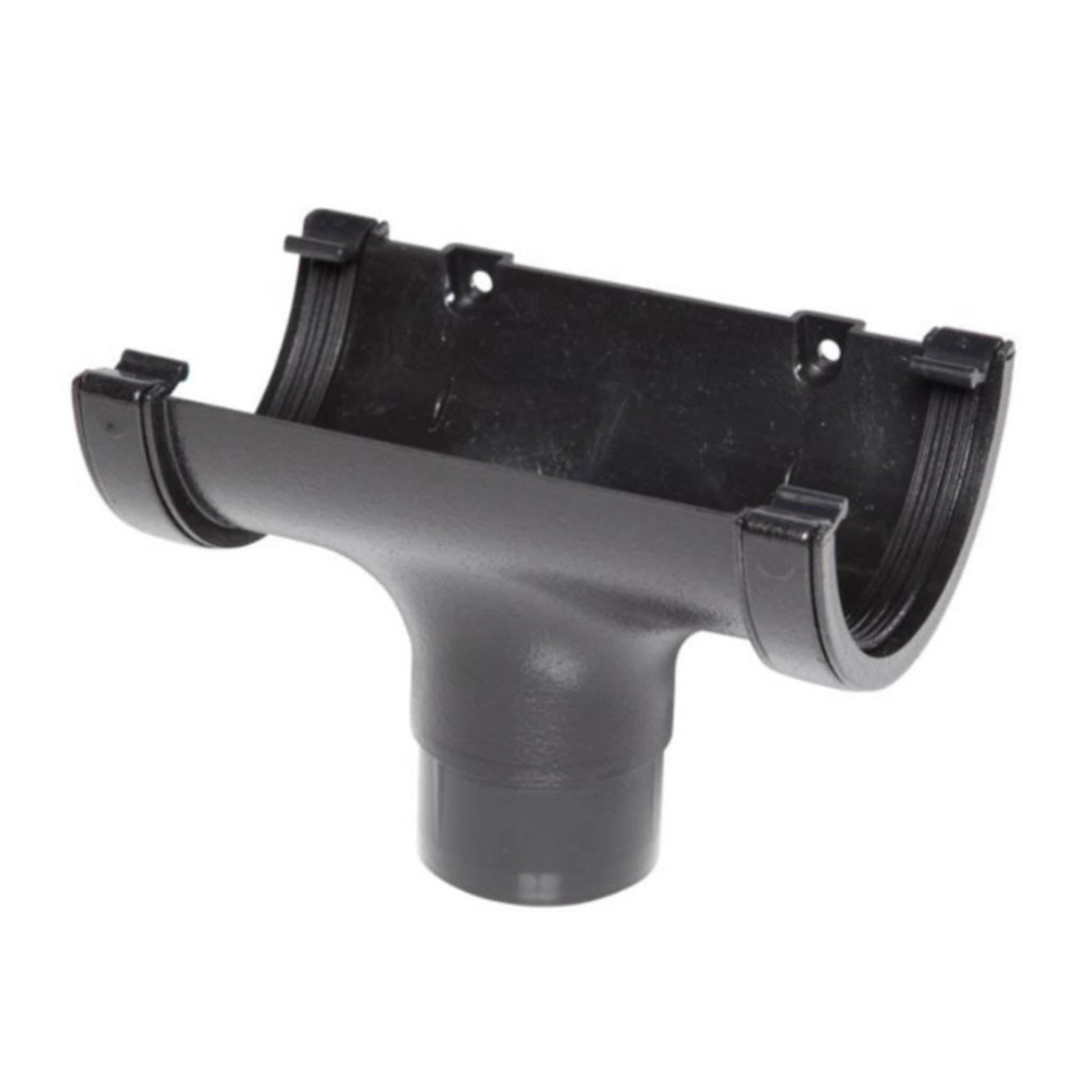 Cast Iron Effect Gutter Round Running Outlet