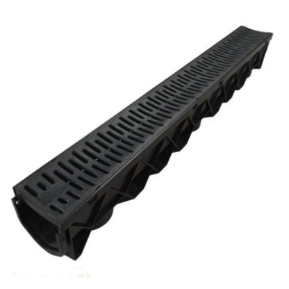 Channel AKO Drain With Plastic Grate - 1 Metre