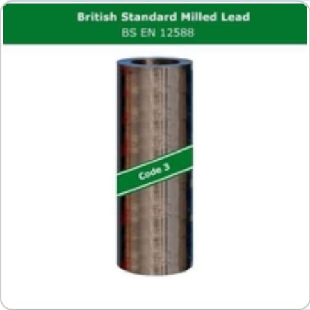 CODE 3 MILLED LEAD 3 METRE 240MM - 11KG - Transtools Online