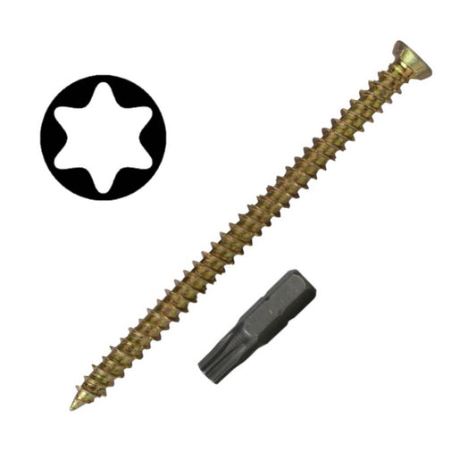 Concrete And Masonry Frame Fixing Screws 100 Box
