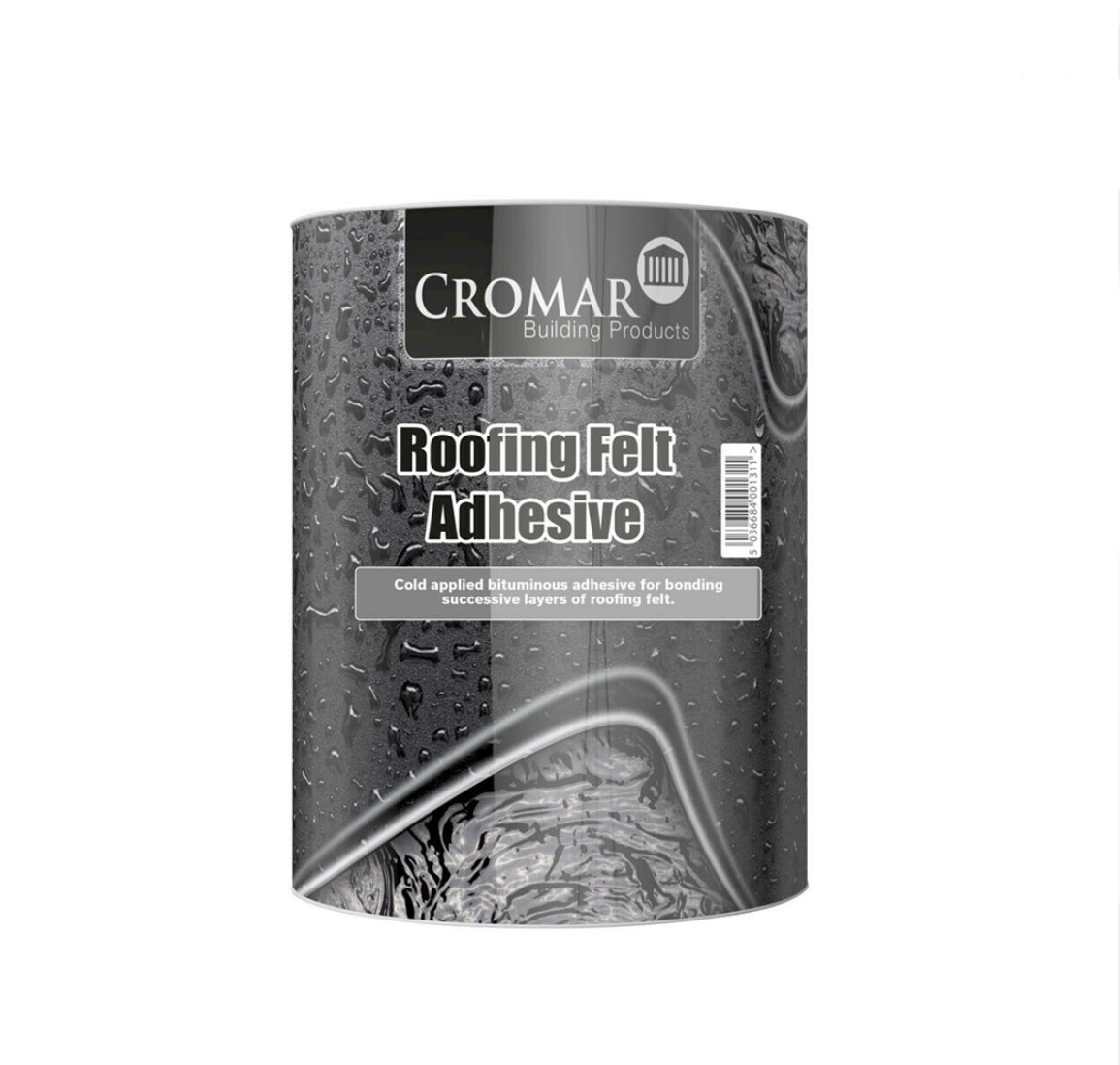 CROMAR BITUMEN ROOF FELT ADHESIVE - 2.5 LITRE - Transtools Online