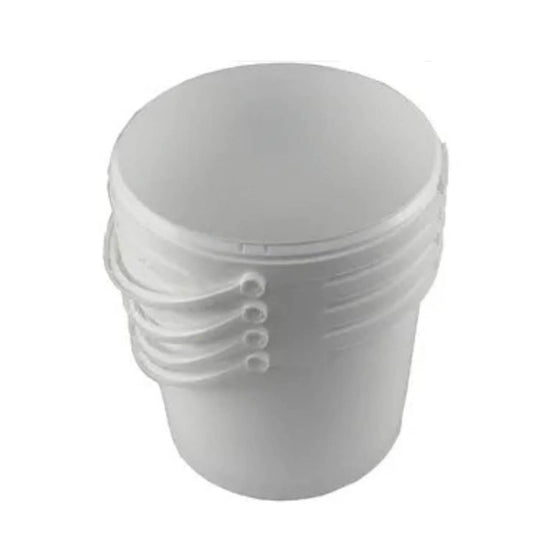 Cromar GRP White Plastic Bucket - 5 Litre - Transtools Online