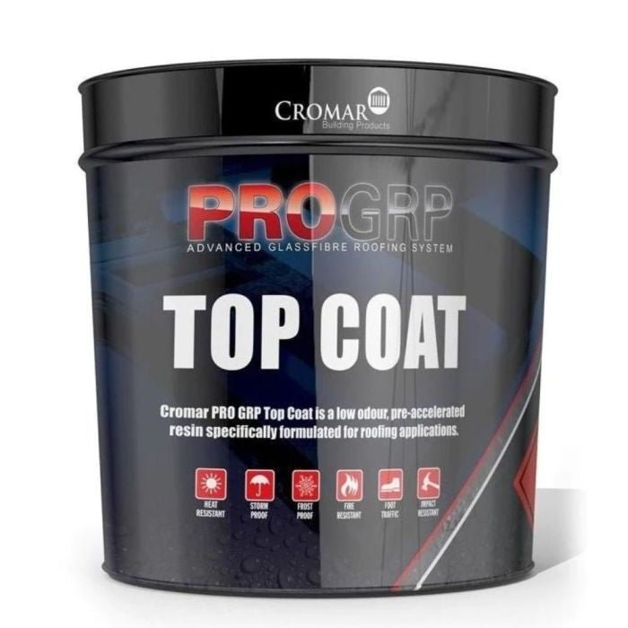 CROMAR PRO GRP TOP COAT DARK GREY - 10KG - Transtools Online