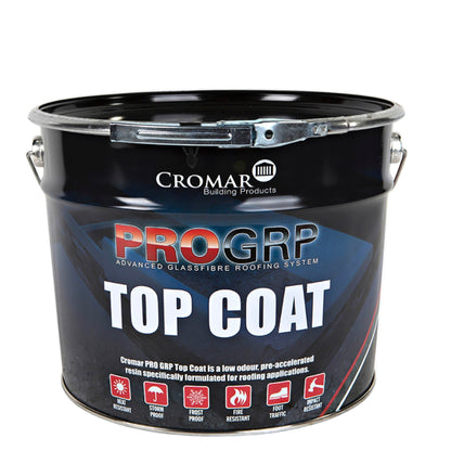Cromar Pro GRP Top Coat Dark Grey 10kg