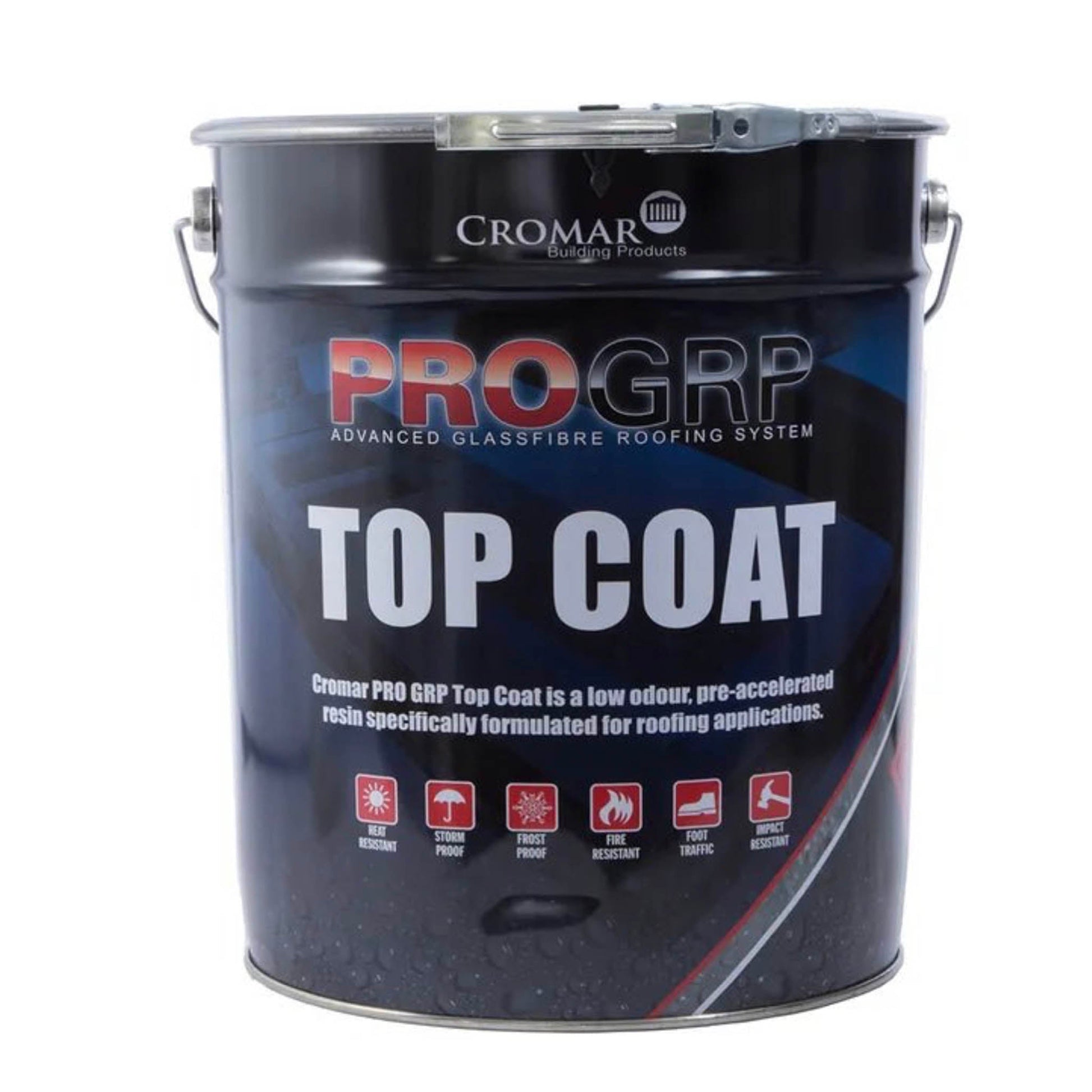 Cromar Pro GRP Top Coat Dark Grey 20kg