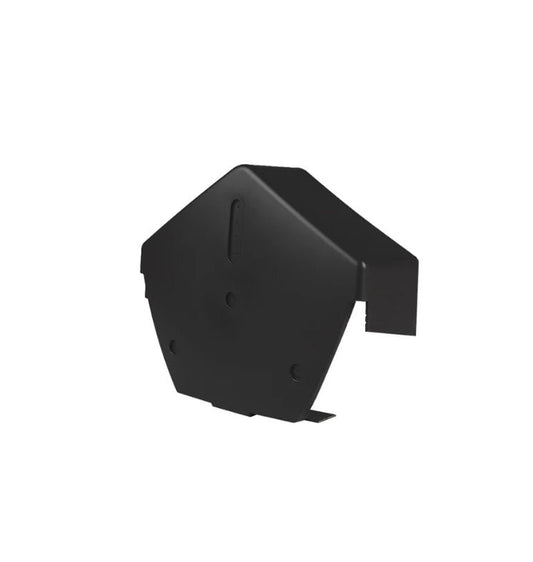 CROMAR UNIVERSAL DRY VERGE ANGLED CENTRE CAP - BLACK - Transtools Online