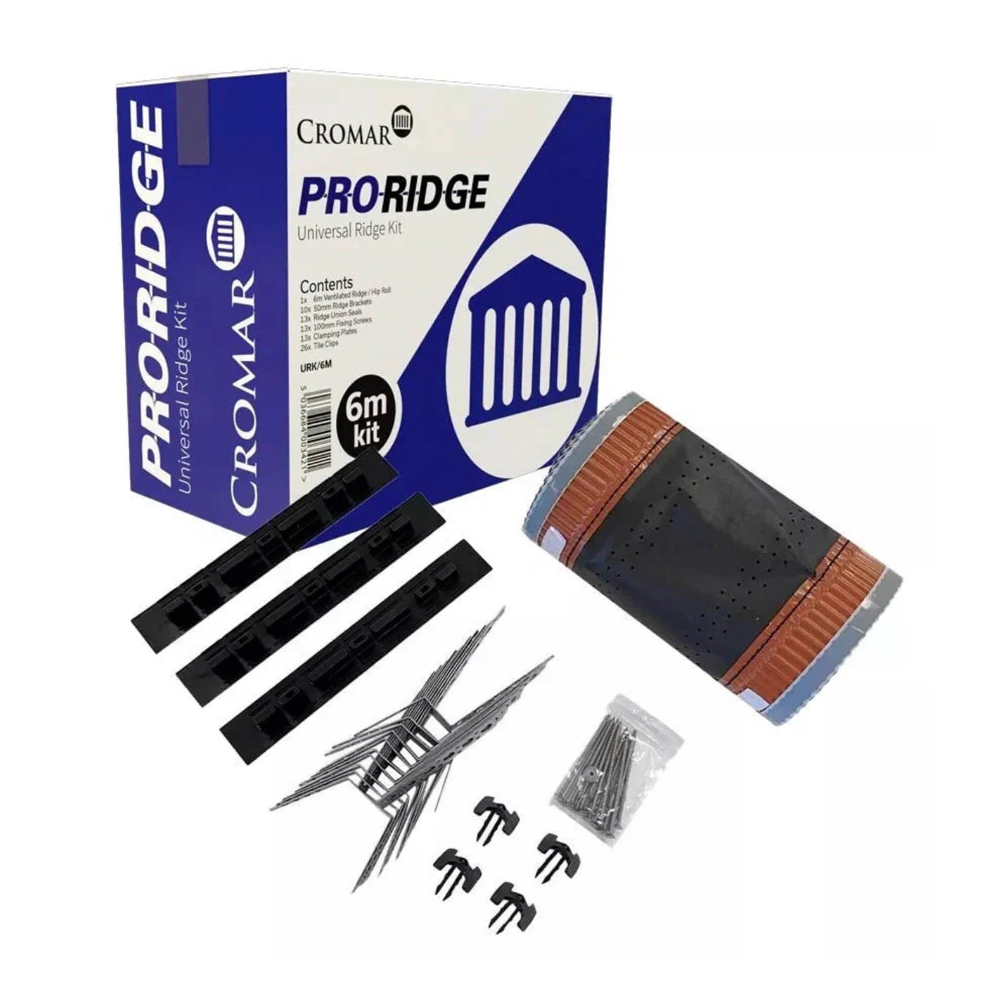 Cromar Universal Pro Dry Fix Ridge Kit - 6 Metre