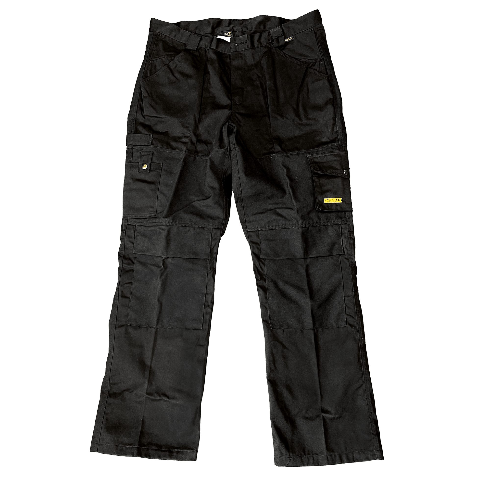 DeWalt Work Trousers with Knee Pads - Black