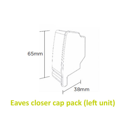 Dry Fix Continuous Dry Verge Closer Pack Left And Right