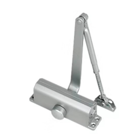Eclipse Fire Rated Overhead Door Closer Silver - Transtools Online