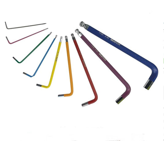 ECLIPSE METRIC HEX KEY SET LONG SERIES - 9 PIECE - Transtools Online