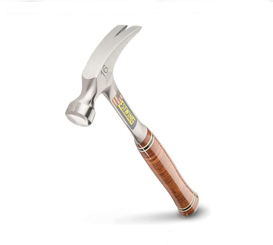ESTWING STRAIGHT CLAW HAMMER LEATHER GRIP - 16OZ - Transtools Online
