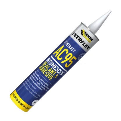 Everbuild AC95 Intumescent Fire & Acoustic Adhesive & Sealant 900ml - Transtools Online