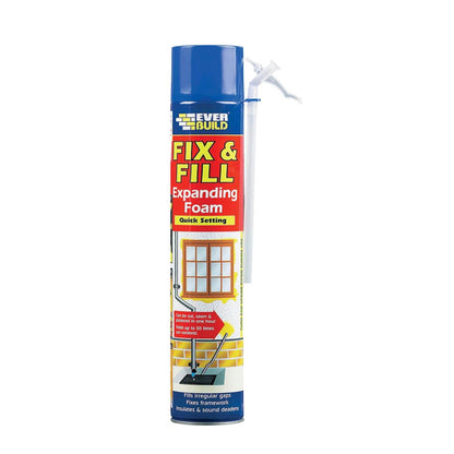 Everbuild Fix And Fill Expanding Foam Handheld - 750ml - Transtools Online