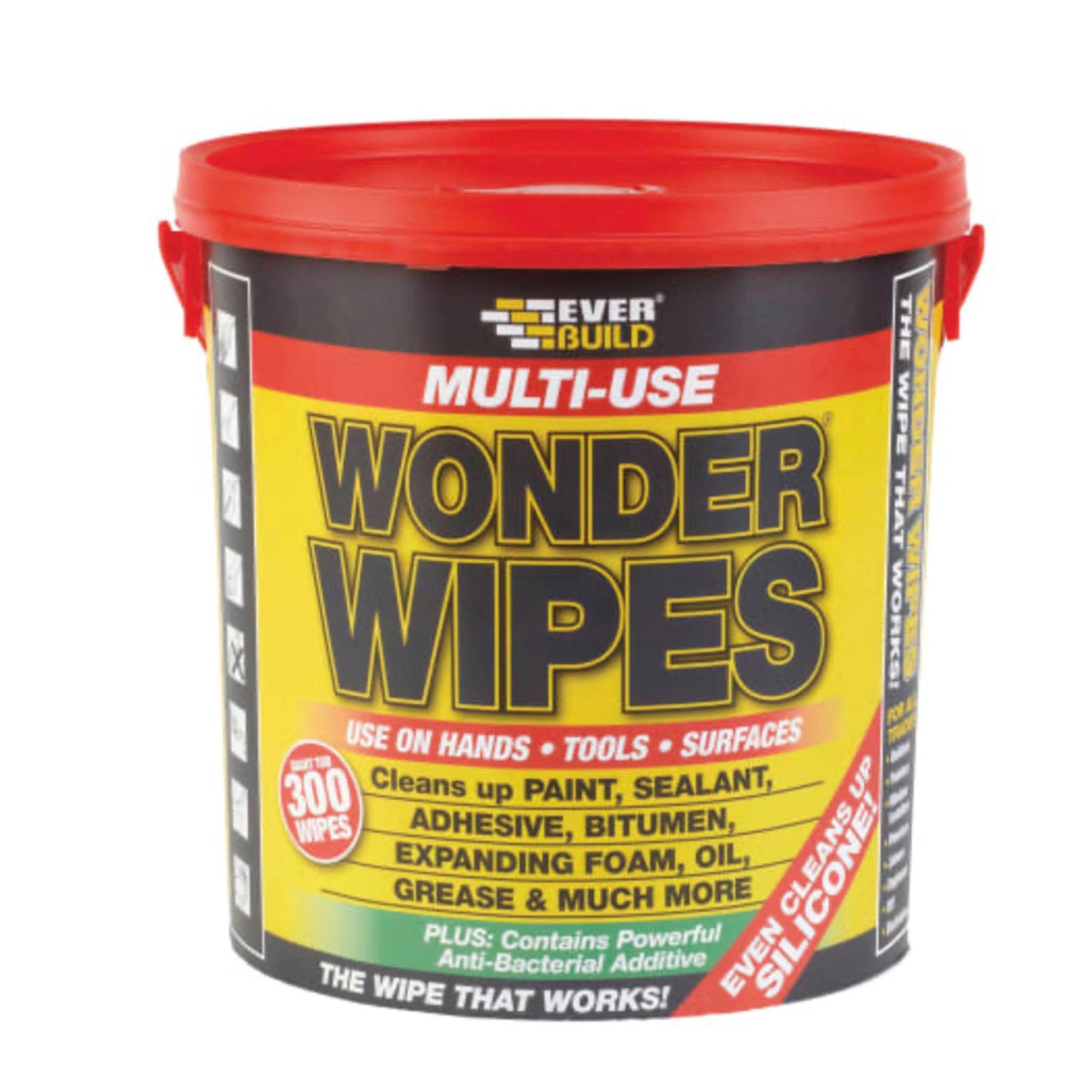 Everbuild Giant Wonder Wipes 300 Tub