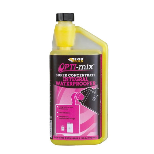 Everbuild Opti - Mix Integral Waterproofer 1 Litre - Transtools Online