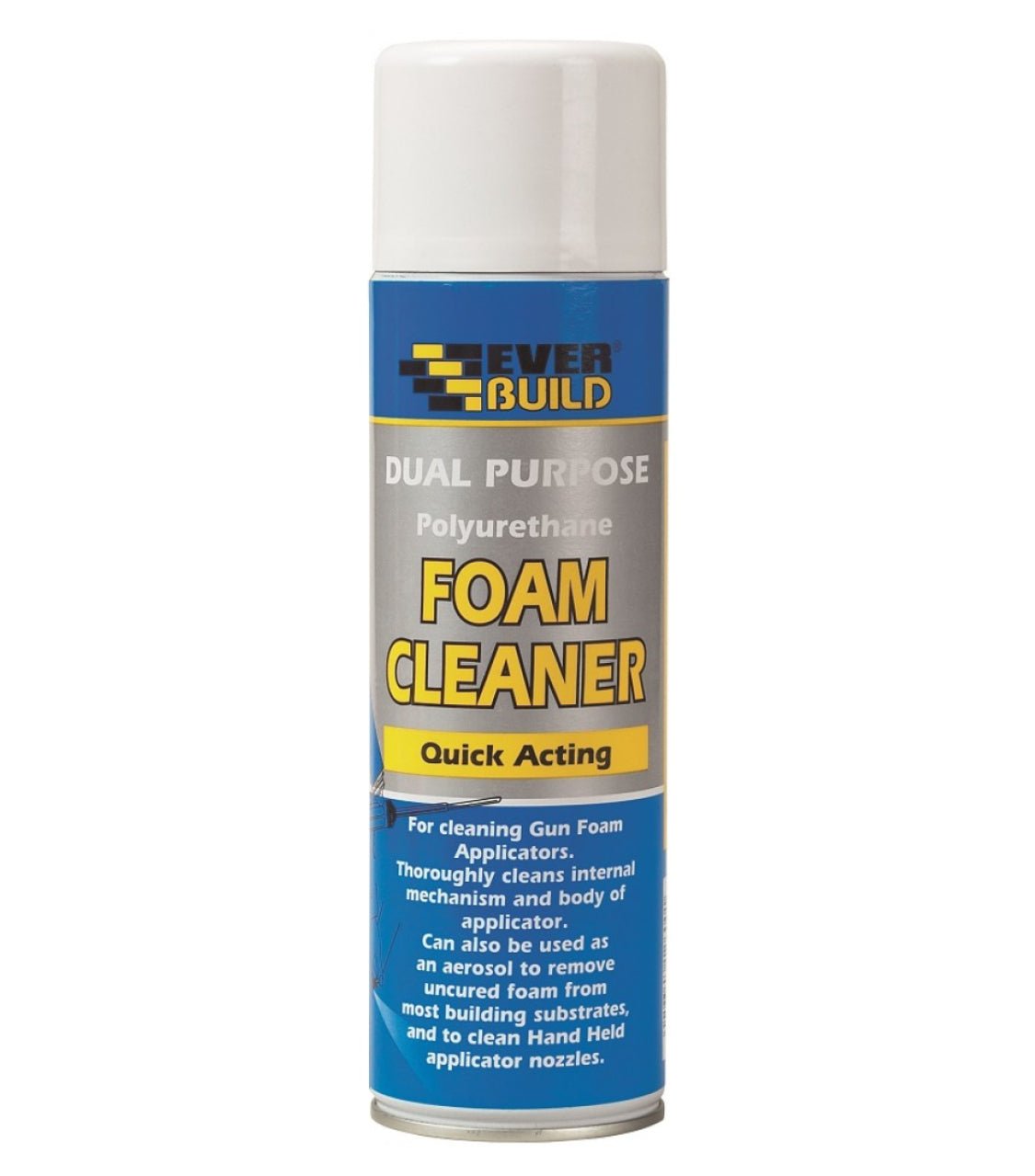 EVERBUILD SPRAY FOAM CLEANER - 500ML - Transtools Online